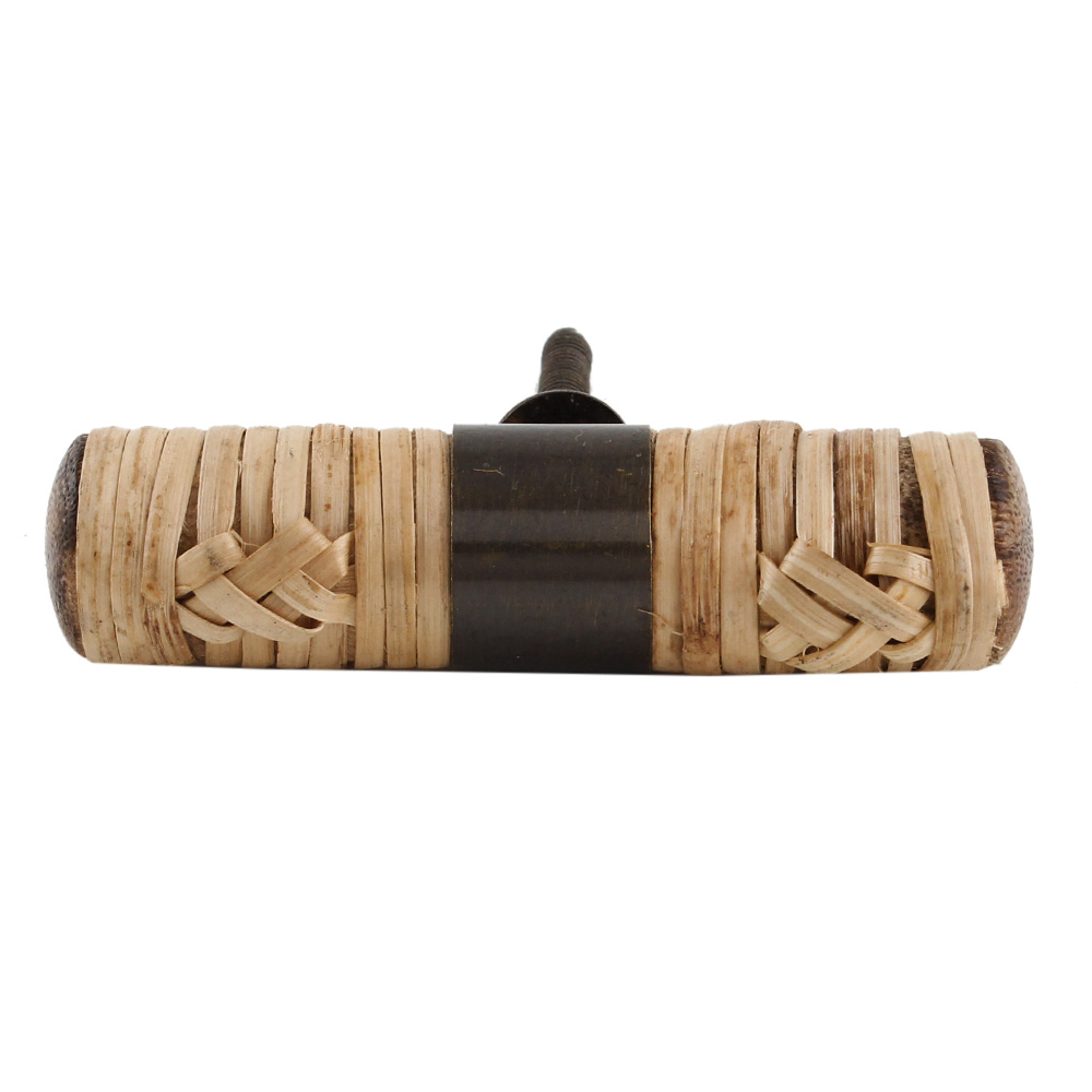 Natural Round Rattan Knobs